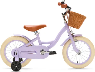 Immagine prodotto di Generation Blanco 14 pollici viola - bicicletta per bambini con cestino