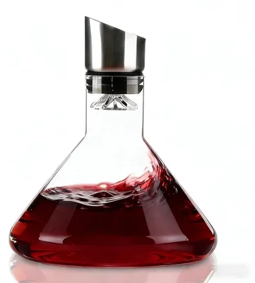 Productafbeelding van Elegante Glazen Decanteerkaraf voor Rode Wijn met Aerator