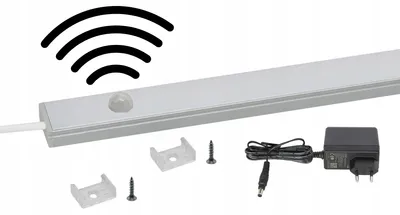 Produktbild von AQUALED LED-Leiste Schrankbeleuchtung mit Bewegungssensor 80cm kaltweiß