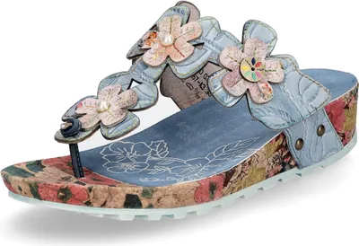 Produktbild von Laura Vita Damen Pantolette blau