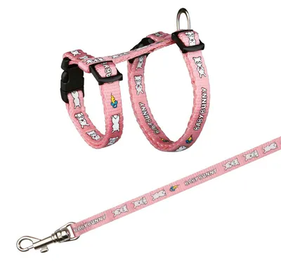 Produktbild von TRIXIE Geschirr mit Leine für kleine Kaninchen