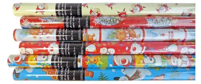 Produktbild von Braun & Company Geschenkpapier Weihnachten 2 m x 70 cm