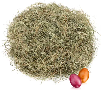 Produktbild von COM-FOUR® 200g Bergwiesenheu für Osternester - Osterdeko zum Basteln - natürliches Ostergras für Osterkörbe