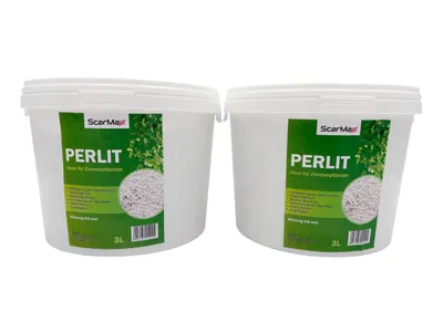 Immagine prodotto di ScarMaxx Perlite per piante da giardino 0-6 mm Ritenzione idrica per la coltivazione - 6L
