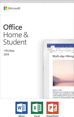 Produktbild von Microsoft Office 2019 Home & Student