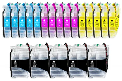 Produktbild von 20er Pack Druckerpatronen 422 422XL kompatibel mit MFC-J6540 J6540DW