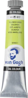 Zdjęcie produktu dla Tubka z farbą olejną Van Gogh 20 ml Żółto-zielona 617