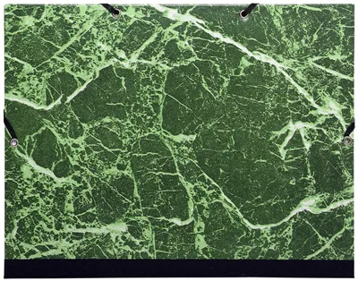 Produktbild von Zeichenmappe MARMOR grün in 26x33 cm