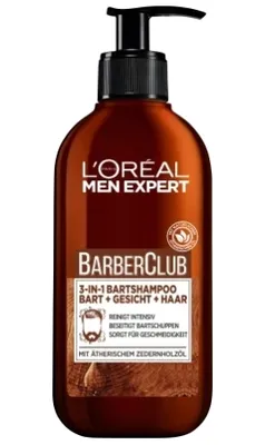 Produktbild von L'OREAL MEN EXPERT BARBER CLUB 3-IN-1 BARTSHAMPOO (200 ml)