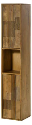 Produktbild von MASSIVMOEBEL24.DE Hängeschrank Mango 30x30x150 hellbraun geölt MIAMI #125