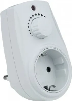 Obrázok produktu pre Stmievač s prídavnou sieťovou zásuvkou 2P+Z (Schuko), max. 280 W