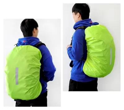 Produktbild von Wasserdichter Rucksackschutz, tragbar und reflektierend, ideal für Wandern, Camping, Jagd und Reisen