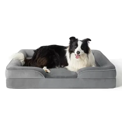 Produktbild von Hundebett für Herbst und Winter, Warm, Wasserfest und Abnehmbar – Bequeme Hundesofa-Matte für alle Jahreszeiten, Komfort für Ihr Haustier