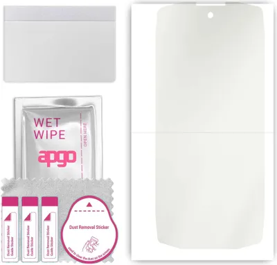 Produktbild von apgo Hydrogel Schutzfolie, Matt, kompatibel mit Cubot KingKong Star, flexibele Displayschutzfolie, Folie mit Positionierhilfe, Anti-Fingerprint, kratzfest, einfache Montage