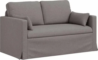 Obrázok produktu pre vidaXL Pohovka Taupe 139 x 78 x 80 cm, látka