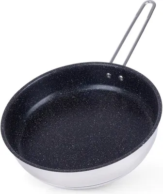 Obrázek produktu pro Pánev 26 cm ocelová nepřilnavá žula pro všechny sporáky/trouby