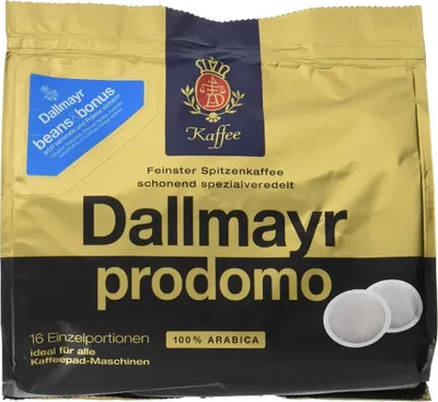 Produktbild von Dallmayr Prodomo | 16 Kaffeepads