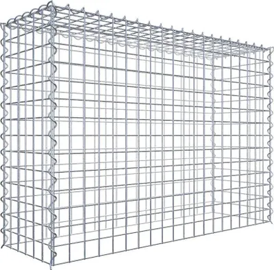 Produktbild von Anbaugabione Typ 3 100 cm x 70 cm x 30 cm (L x H x T), Maschenweite 5 cm x 5 cm, Spirale