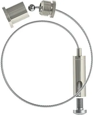 Immagine prodotto di Sistema di sospensione a cavo lichtline ClickLUX ROCKET, 1x5 metri