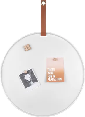 Produktbild von Present Time - Memoboard Perky - Weiß - 50cm