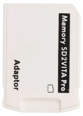 Imagen del producto de Adaptador para tarjeta de memoria SD2VITA, compatible con PS Vita, para ampliar el almacenamiento y utilizar tarjetas de juego. Adaptador para HENkaku y para el sistema Enso 3.60