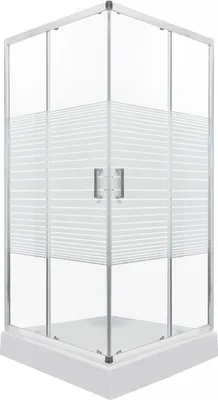A product shot of a shower cabin.