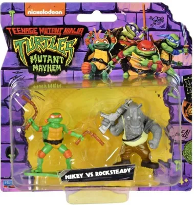 Image de Tortues Ninja - Mickey vs. Rockstedy Minifigurky želvy NINGA