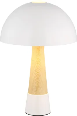 Produktbild von Globo Lighting|Tischleuchte Metall sandfarben matt, 1x E27 ILLU