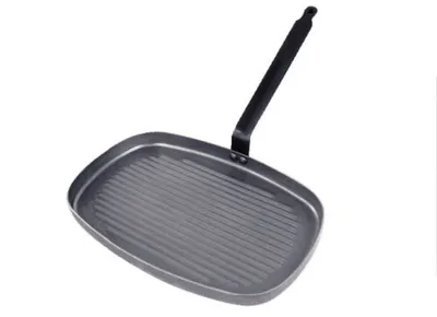 Produktbild von De Buyer Grillpan 5540.38 Bratpfanne, Gusseisen/Gussaluminium, Induktionsherd-geeignet