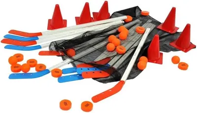 Produktbild von Sporti France Straßenhockey-set Mehrfarbig  Mehrfarbig One Size