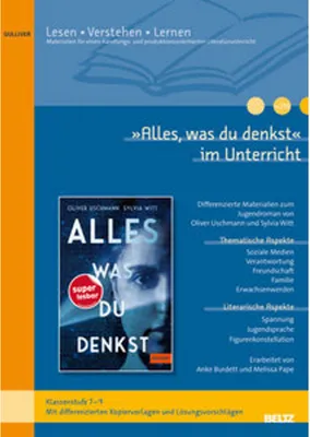 Produktbild von 'Alles, was du denkst' im Unterricht