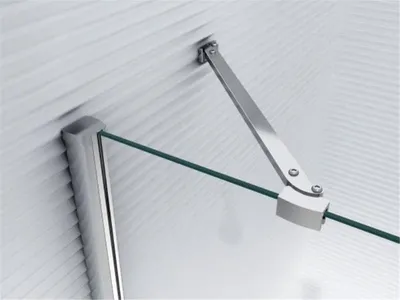 Produktbild von Glaszentrum Hagen - 90x90x90x195cm - Ares kabina prysznicowa w kształcie litery U kabina prysznicowa - 8mm - szkło ESG