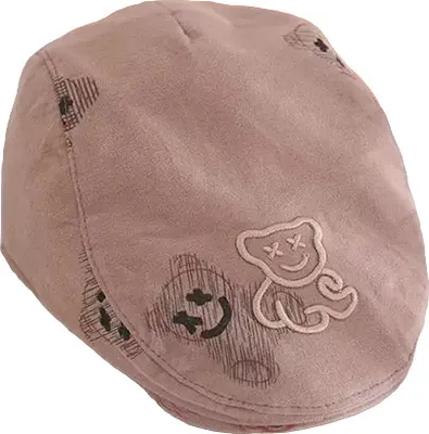 Produktbild von BE-22161 Kinderbaskenmütze - Braun für Kinder KP22161