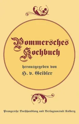 Obrázek produktu pro Pommersches Kochbuch