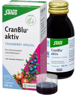 Image de Tonique spécial à la canneberge Salus CranBlu actif 100 ml