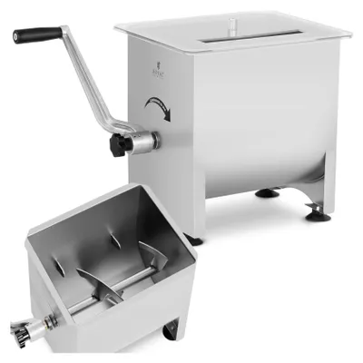 Zdjęcie produktu dla Mieszarka ręczna do mięsa farszu do kiełbasy ze stali 16 l