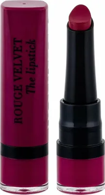 Obrázok produktu pre Bourjois Rouge velvet lipstick, Fialová, Magni-Fig, 1 farba/farieb, Hydratačný, Unisex, Matte