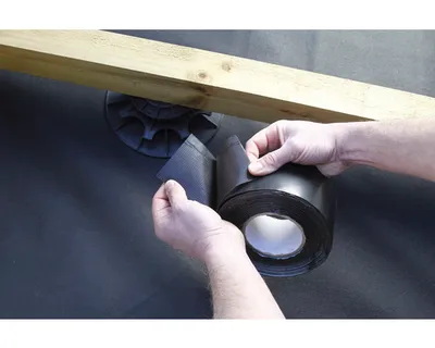 Produktbild von Konsta Bitumen Abdeckband für Unterkonstruktionen 75 mm Länge: 10 m