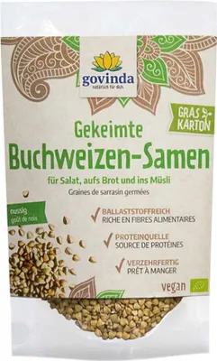 Produktbild von Govinda Gekeimte Buchweizen-Samen -- 125g
