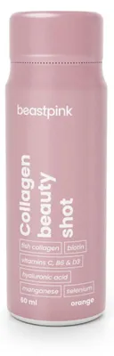 Produktbild von GymBeam - Kollagen Beauty Shot - BeastPink, 60 ml, Orange
