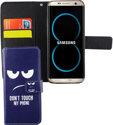 Produktbild von Handyhülle Tasche für Handy Samsung Galaxy S8 Dont Touch my Phone