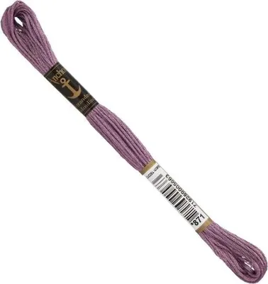 Obrázok produktu pre Anchor Sticktwist 8 m, starofialová, bavlna, farba 871, 6 nití