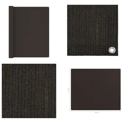 Zdjęcie produktu dla vidaXL Dywan namiotowy 250x300 cm brązowy - Dywan namiotowy - Dywany namiotowe - Dywany - Dywany
