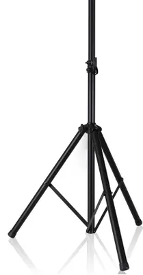 Zdjęcie produktu dla Stojak na głośnik - Statyw na głośnik - Odtwarzanie muzyki - Regulowana wysokość - Do 178 cm - Czarny