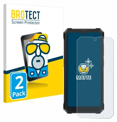 Produktbild von 2x BROTECT Schutzfolie für Blackview BV6200 Displayschutz Displayschutzfolie Folie Matt Entspiegelungsfolie