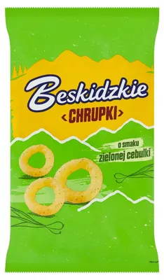 Produktbild von Beskidzkie Maisflips mit Frühlingszwiebelgeschmack 85 g