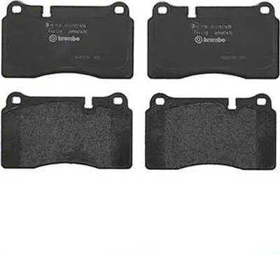 Produktbild von Brembo Bremsbelagsatz, Scheibenbremse Vorderachse P 44 018