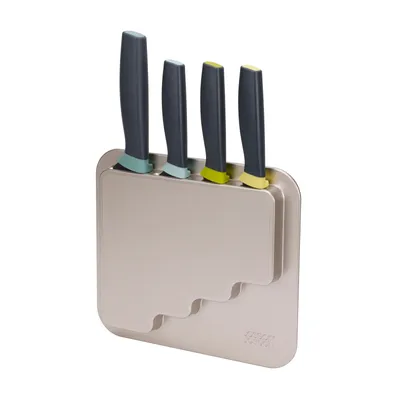 Immagine prodotto di JOSEPH JOSEPH Küchenmesser 5 tlg Messerset Edelstahl Messerblock Gemüsemesser