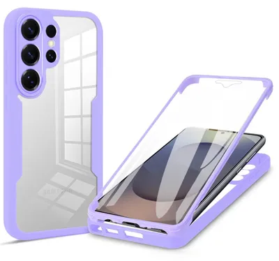 Obrázok produktu pre Techsuit – ColorVerse 360 Series + Screen Protector 360° ochranné puzdro s ochranou displeja pre Samsung Galaxy S26 Ultra – fialové