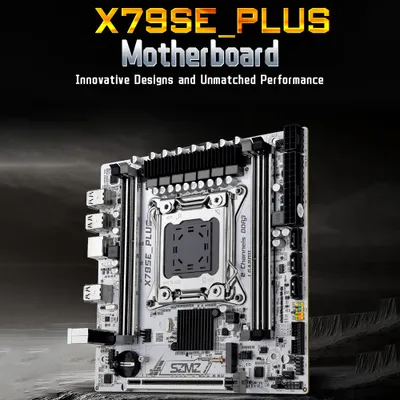 Zdjęcie produktu dla Płyta główna X79SE Procesory Intel Socket LGA 2011 Płyta główna do komputerów stacjonarnych 4*DDR3 Do 128GB 1*PCIE3.0x16 Slot Płyta główna 3*SATA2.0 1000mbps Fast Ethernet